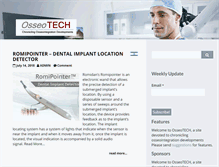 Tablet Screenshot of osseotech.com